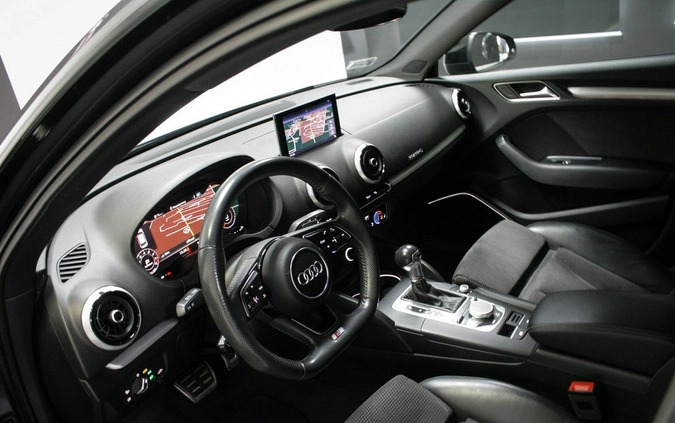 Audi S3 cena 119900 przebieg: 129000, rok produkcji 2017 z Krzanowice małe 407